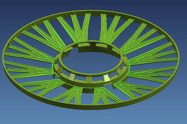 轮胎自动整形盘